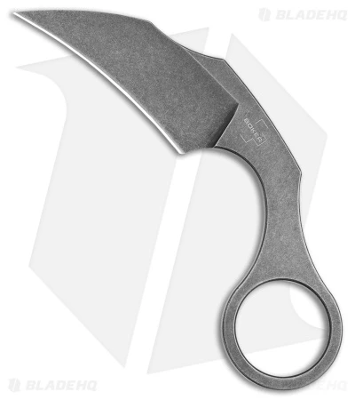 Boker Plus Bad Moon Karambit Fixed Blade Knife (2.4" Gray Stonewash) 02BO078 3 Boker Plus Bad Moon Karambit Fixed Blade Knife (2.4" Gray Stonewash) 02BO078
