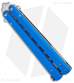 Boker Plus Balisong Trainer Butterfly Knife Blue G-10 (4" Satin) 8 Boker Plus Balisong Trainer Butterfly Knife Blue G-10 (4" Satin) -Knife Craft Shop Boker Plus Balisong Trainer Blue G 10 Satin 01BO714SOI BHQ 99635 jr spine