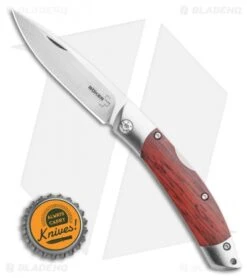 Boker Plus Caballero Lockback Pocket Knife Cocobolo (3" Satin) 01BO239 -Knife Craft Shop Boker Plus Caballero Lockback Pocket Knife Cocobolo 3 Satin 01BO239 BHQ 111106 LS Bottlecap
