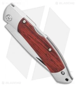 Boker Plus Caballero Lockback Pocket Knife Cocobolo (3" Satin) 01BO239 -Knife Craft Shop Boker Plus Caballero Lockback Pocket Knife Cocobolo 3 Satin 01BO239 BHQ 111106 LS Spine