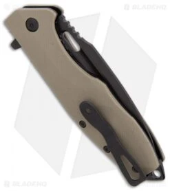 Boker Plus Caracal Flipper Liner Lock Knife Brown G-10 (3.5" Black) 01BO759 7 Boker Plus Caracal Flipper Liner Lock Knife Brown G-10 (3.5" Black) 01BO759 -Knife Craft Shop Boker Plus Caracal Brown G10 black BHQ 86577 er side