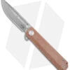 Boker Plus Cataclyst Frame Lock Knife Brown Micarta (3" Damascus) -Knife Craft Shop Boker Plus Cataclyst FL Brown Micarta Damascus BHQ 146711 jr