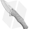 Boker Plus Dreed Frame Lock Knife Titanium (3.5" Stonewash) 01BO616 -Knife Craft Shop Boker Plus Dreed FL Ti SW 01BO616 BHQ 77339 jr