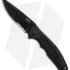 Boker Plus Gemini NGA Spring Assisted Knife Black Polymer (3.18" Black Serr) -Knife Craft Shop Boker Plus Gemini NGA Black black serr BHQ 80765 er
