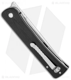 Boker Plus Komusubi Liner Lock Knife Black G-10 (3.75" Satin) 01BO258 9 Boker Plus Komusubi Liner Lock Knife Black G-10 (3.75" Satin) 01BO258 -Knife Craft Shop Boker Plus Komusubi LL Black G 10 Satin 01BO258 BHQ 97433 jr side