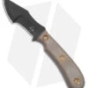 Boker Plus Micro Tracker Fixed Blade Knife Brown Micarta (3.3" Black) 02BO076 -Knife Craft Shop Boker Plus Micro Tracker FBK Brown Micarta 3in Black BHQ 146734 td