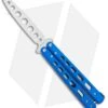 Boker Plus Mini Balisong Trainer Blue G-10 (3.25" Satin) 01BO715SOI 2 Boker Plus Mini Balisong Trainer Blue G-10 (3.25" Satin) 01BO715SOI -Knife Craft Shop Boker Plus Mini Balisong Trainer Blue Holes G 10 Satin 01BO715SOI BHQ 99636 jr