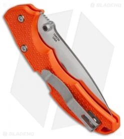 Boker Plus Patriot Lock Back Knife Orange GFN (3.4" Satin) 01BO372 -Knife Craft Shop Boker Plus Patriot LB Orange GFN Satin 01BO372 BHQ 35798 jr side