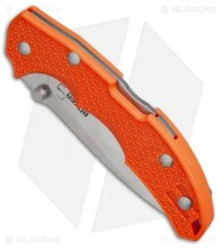 Boker Plus Patriot Lock Back Knife Orange GFN (3.4" Satin) 01BO372 -Knife Craft Shop Boker Plus Patriot LB Orange GFN Satin 01BO372 BHQ 35798 jr spine