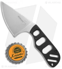 Boker Plus SFB Fixed Blade Neck Knife Black G-10 (2.25" Satin) 02BO321 -Knife Craft Shop Boker Plus SFB Neck Knife Black G 10 Satin 02BO321 BHQ 71450 jr bottlecap