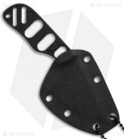 Boker Plus SFB Fixed Blade Neck Knife Black G-10 (2.25" Satin) 02BO321 -Knife Craft Shop Boker Plus SFB Neck Knife Black G 10 Satin 02BO321 BHQ 71450 jr sheath