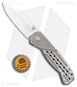 Boker Plus Scoundrel 2nd Gen. Frame Lock Knife Titanium (3.25" Satin) 01BO761 -Knife Craft Shop Boker Plus Scoundrel 2nd Gen Ti Satin 01BO761 BHQ 80771 jr bottlecap