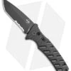 Boker Plus Strike Tanto Automatic Knife (3.25" Black Serr D2) -Knife Craft Shop Boker Plus Strike Tanto Automatic Knife 3.25 Black Serr 01BO401N LS
