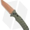 Boker Strike Tanto Desert Warrior Automatic Knife OD Green (3.25" Copper D2) -Knife Craft Shop Boker Plus Strike Tanto Desert Warrior OD Green copper BHQ 68520 jr