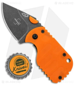 Boker Plus Subcom 2.0 Frame Lock Knife Orange FRN (1.9" D2) 01BO528 -Knife Craft Shop Boker Plus Subcom 2.0 FL Orange FRN Black SW BHQ 139164 jr bottlecap