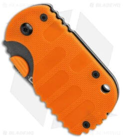 Boker Plus Subcom 2.0 Frame Lock Knife Orange FRN (1.9" D2) 01BO528 -Knife Craft Shop Boker Plus Subcom 2.0 FL Orange FRN Black SW BHQ 139164 jr spine