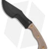 Boker Plus Tracker Fixed Blade Knife Tan Micarta (7.2" Black) 02BO073 -Knife Craft Shop Boker Plus Tracker Fixed Blade Tan Micarta Black BHQ 146727 jr