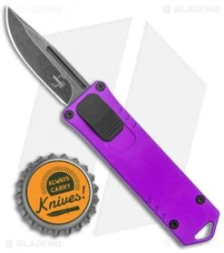 Boker Plus USB OTF Automatic Knife Purple Aluminum (1.7" Black SW) -Knife Craft Shop Boker Plus USB OTF Auto Purple Aluminum Black SW 06EX277SOI BHQ 125999 jr bottlecap