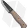 Boker Plus Vigtig Fixed Blade Knife Brown Micarta (3.5" Black) 02BO075 -Knife Craft Shop Boker Plus Vigtig FBK Brown Micarta 3in Black BHQ 146732 td