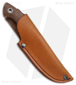 Boker Plus Voxnaes Nessmi Pro Fixed Blade Knife Micarta (2.64" Satin) 02BO018 -Knife Craft Shop Boker Plus Voxnaes Nessmi Pro FB Knife Micarta 2in Satin BHQ 111250 td sheath