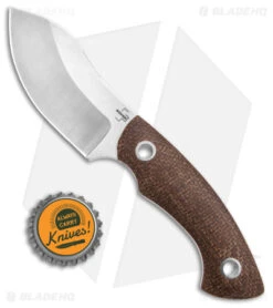 Boker Plus Voxnaes Nessmi Pro Fixed Blade Knife Micarta (2.64" Satin) 02BO018 -Knife Craft Shop Boker Plus Voxnaes Nessmi Pro FB Knife Micarta 2in Satin BHQ 111250 td size