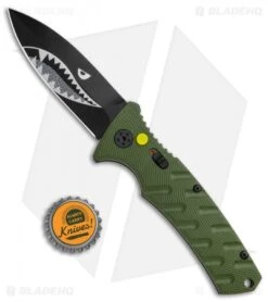 Boker Warhawk Strike Dagger Automatic Knife Black (3.25" Black D2) -Knife Craft Shop Boker Plus Warhawk Strike Dagger Auto Green Black BHQ 113922 jr bottlecap
