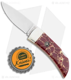 Boker Pocket Tru-Stone Lockback Knife Recon Stone (2.125" Satin) 111015 -Knife Craft Shop Boker Pocket Tru Stone LB Recon Stone Satin 111015 BHQ 105706 jr bottlecap jr