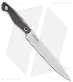 Boker Vox Saga 7.5" Carving Kitchen Knife Grenadill Wood -Knife Craft Shop Boker Saga Carving Knife 130380 BHQ 116564 LS Spine