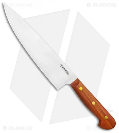 Boker Cottage-Craft 8.75" Chef's Kitchen Knife Plum Wood 3 Boker Cottage-Craft 8.75" Chef's Kitchen Knife Plum Wood