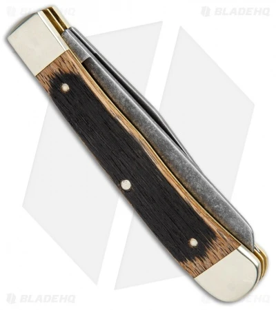 Boker Trapper Pocket Knife 4.25" Beer Barrel W/ Acid Washed Blades 5 Boker Trapper Pocket Knife 4.25" Beer Barrel W/ Acid Washed Blades - Image 3