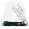 Boker Trapper Traditional Pocket Knife Jigged Green Bone (Polish D2) 2 Boker Trapper Traditional Pocket Knife Jigged Green Bone (Polish D2) -Knife Craft Shop Boker Trapper Traditional Pocket Knife Jigged Green Bone Polish D2 BHQ 146650 td