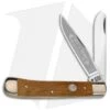 Boker Trapper Pocket Knife 4.25" Whiskey Barrel Wood (110493TWB) 1 Boker Trapper Pocket Knife 4.25" Whiskey Barrel Wood (110493TWB) -Knife Craft Shop Boker Trapper Wiskey Barrel Wood BHQ 78564 jr