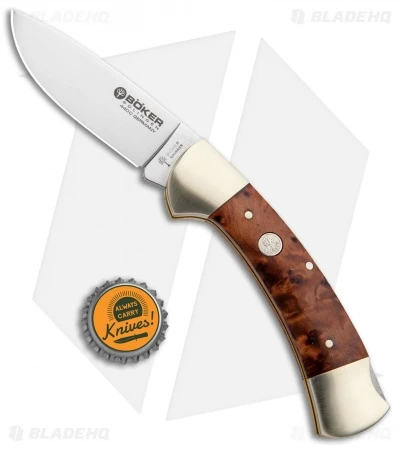 Boker Tree Brand 3000 Thuya II Lockback Knife Wood (3.375" Mirror) 112000TH 6 Boker Tree Brand 3000 Thuya II Lockback Knife Wood (3.375" Mirror) 112000TH - Image 4
