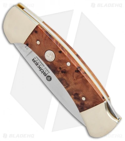 Boker Tree Brand 3000 Thuya II Lockback Knife Wood (3.375" Mirror) 112000TH 4 Boker Tree Brand 3000 Thuya II Lockback Knife Wood (3.375" Mirror) 112000TH - Image 2