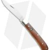 Boker Uno Trapper Pocket Knife Brown Desert Ironwood (4" Satin) 112565 -Knife Craft Shop Boker Uno Trapper Desert Ironwood 112565 BHQ 105707 jr