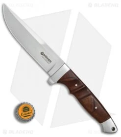 Boker Vollintegral XL 2.0 Fixed Blade Knife Maple Wood (5.75" Satin) -Knife Craft Shop Boker Vollintegral XL 2 maple wood satin BHQ 77328 er bottlecap
