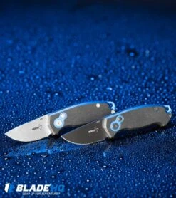 Boker Vox Kompakt CA Legal Automatic Knife (1.9" Stonewash D2) -Knife Craft Shop Boker Vox Kompakt CA Legal Automatic Knife Black BHQ 95711 kp blue web