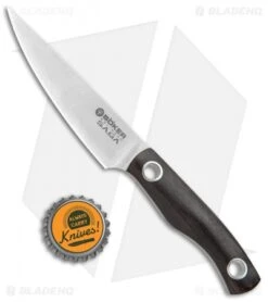 Boker Vox Saga 3.75" Paring Kitchen Knife Grenadill Wood -Knife Craft Shop Boker Vox Saga 3.75in Paring Kitchen Knife Grenadill Wood BHQ 116571 jr bottlecap