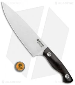 Boker Vox Saga 7.75" Chef's Kitchen Knife Grenadill Wood -Knife Craft Shop Boker Vox Saga 7.75in Chefs Kitchen Knife Grenadill Wood BHQ 116565 jr bottlecap