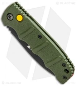 Boker Warhawk Kalashnikov Dagger Automatic Knife Green (3.25" Black D2) 13 Boker Warhawk Kalashnikov Dagger Automatic Knife Green (3.25" Black D2) -Knife Craft Shop Boker Warhawk Kalashnikov Dagger Auto Black 01KALS41NSOI BHQ 92862 jr spine