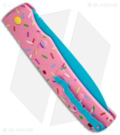 Boker XXL Kalashnikov Exclusive Dessert Warrior Automatic Knife (4.75" Blue) 8 Boker XXL Kalashnikov Exclusive Dessert Warrior Automatic Knife (4.75" Blue) -Knife Craft Shop Boker XXL Kalashnikov Auto Dessert Warrior BHQ Exclusive Pink Blue BHQ 126276 jr side