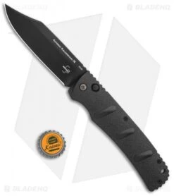 Boker XXL Kalashnikov Bowie Automatic Knife (4.75" Black D2) -Knife Craft Shop Boker XXL Kalashnikov Bowie Auto Black BHQ 99623 jr bottlecap