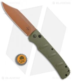 Boker XXL Kalashnikov Desert Warrior Bowie Automatic Knife (4.75" Copper D2) -Knife Craft Shop Boker XXL Kalashnikov Bowie Desert Warrior Auto BHQ 99624 jr bottlecap