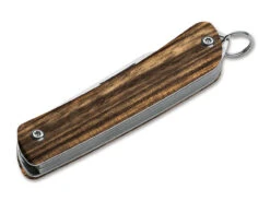 Boker Plus Mini Tech Tool 2 Keychain Folding Knife BOP01BO877, 2.05" 12C27 Plain Blade, Zebrawood Handles, Multi-Tool -Knife Craft Shop Mini Tech Tool Zebrawood 212 91844.1588881371