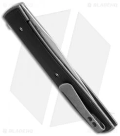 Boker Plus Urban Trapper Knife Black G-10 (3.5" Satin) 01BO732 Brad Zinker -Knife Craft Shop boker 01bo732 side cm