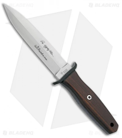 Boker Applegate-Fairbairn Premium Fixed Blade Knife Grenadill Wood (5.9" Satin) 3 Boker Applegate-Fairbairn Premium Fixed Blade Knife Grenadill Wood (5.9" Satin)