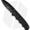 Boker Kalashnikov Dagger Automatic Knife Black Aluminum (3.25" Black D2) -Knife Craft Shop boker kalashnikov 01kals75 black