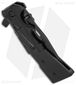 Boker Plus AK-15 Liner Lock Knife G-10 (3.50" Black Serr) 01KAL15 -Knife Craft Shop boker kalashnikov o1kal15 side cm