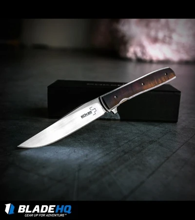 Boker Plus Urban Trapper Gentleman Knife Cocobolo (3.75" Satin) 01BO722 7 Boker Plus Urban Trapper Gentleman Knife Cocobolo (3.75" Satin) 01BO722 - Image 5