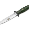 Boker 126643 Applegate-Fairbairn Anniversary 150, Green Curly Brich Wood - Limited To 150 -Knife Craft Shop image 64712.1572634778